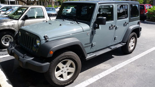 How to Mount a Train Horn Gun on a Jeep Wrangler Without an Air Tank
