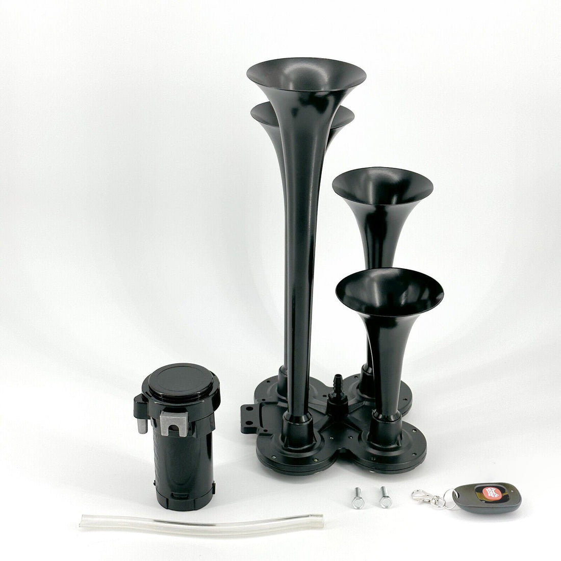 Train Horn for an F-150, Silverado, or Ram 1500: Why a Battery Horn Gun Beats a Direct-Fit Air Kit