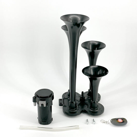 Train Horn for an F-150, Silverado, or Ram 1500: Why a Battery Horn Gun Beats a Direct-Fit Air Kit