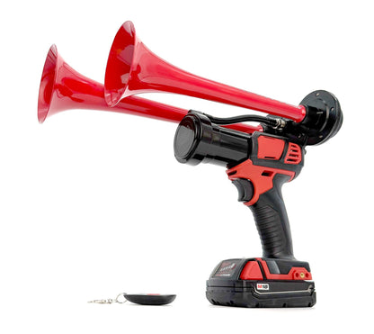 Portable Dual Air Horn — Milwaukee® 18V Battery