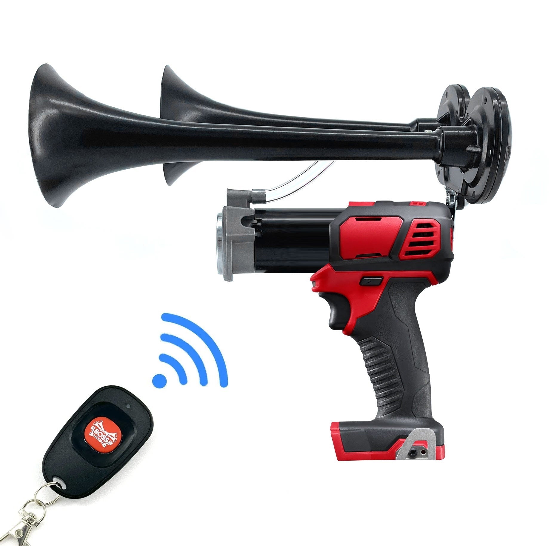 Dual Air Horn for Milwaukee® 18V Battery