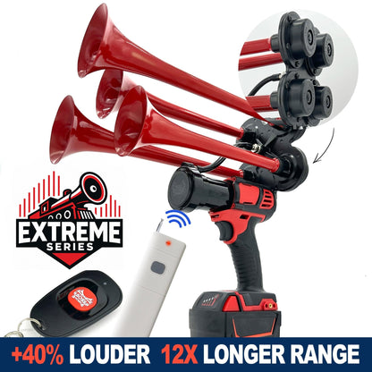 Premium Quad Horn Gun for Milwaukee® 18V Tools