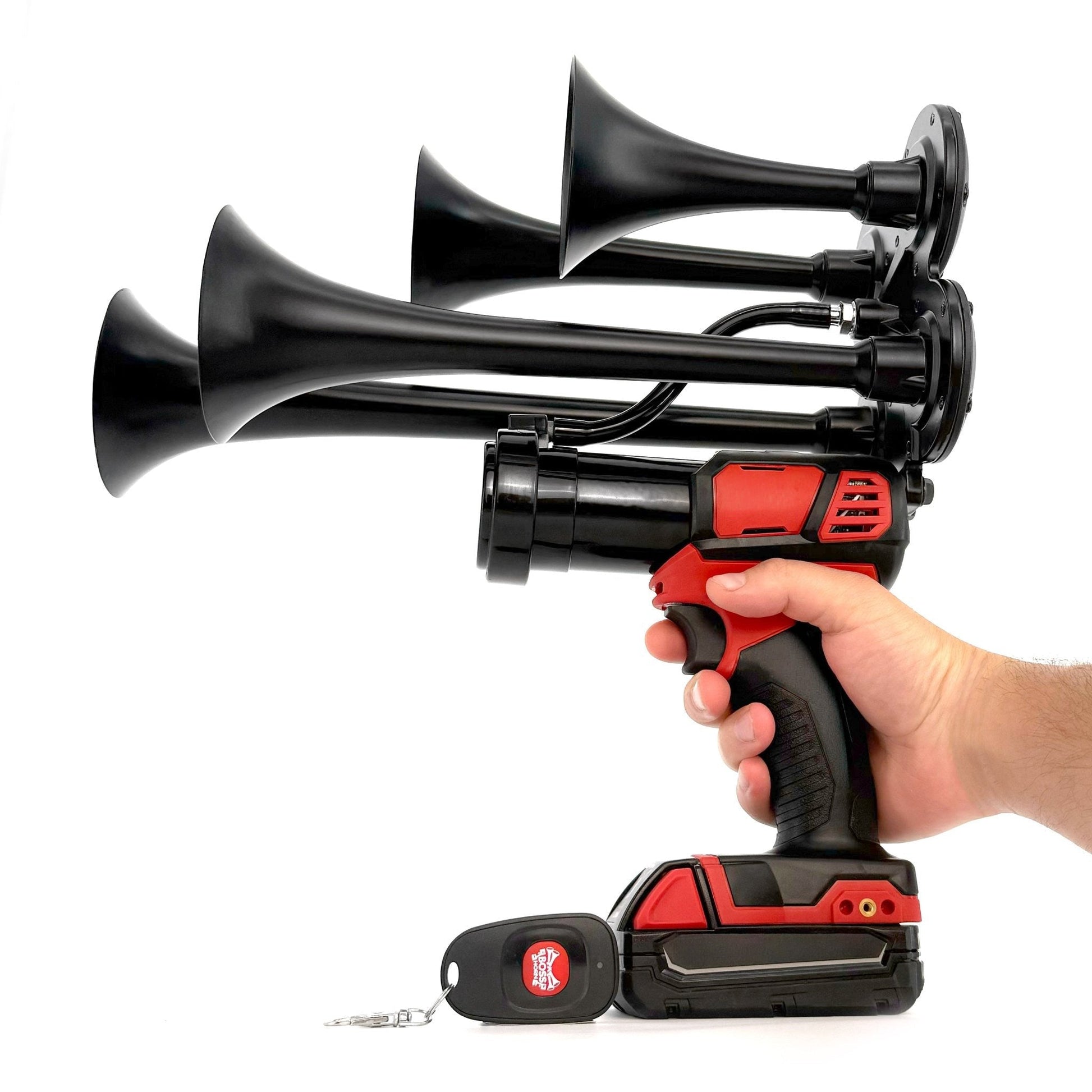 Quad Train Horn Powered by Milwaukee® 18V Battery