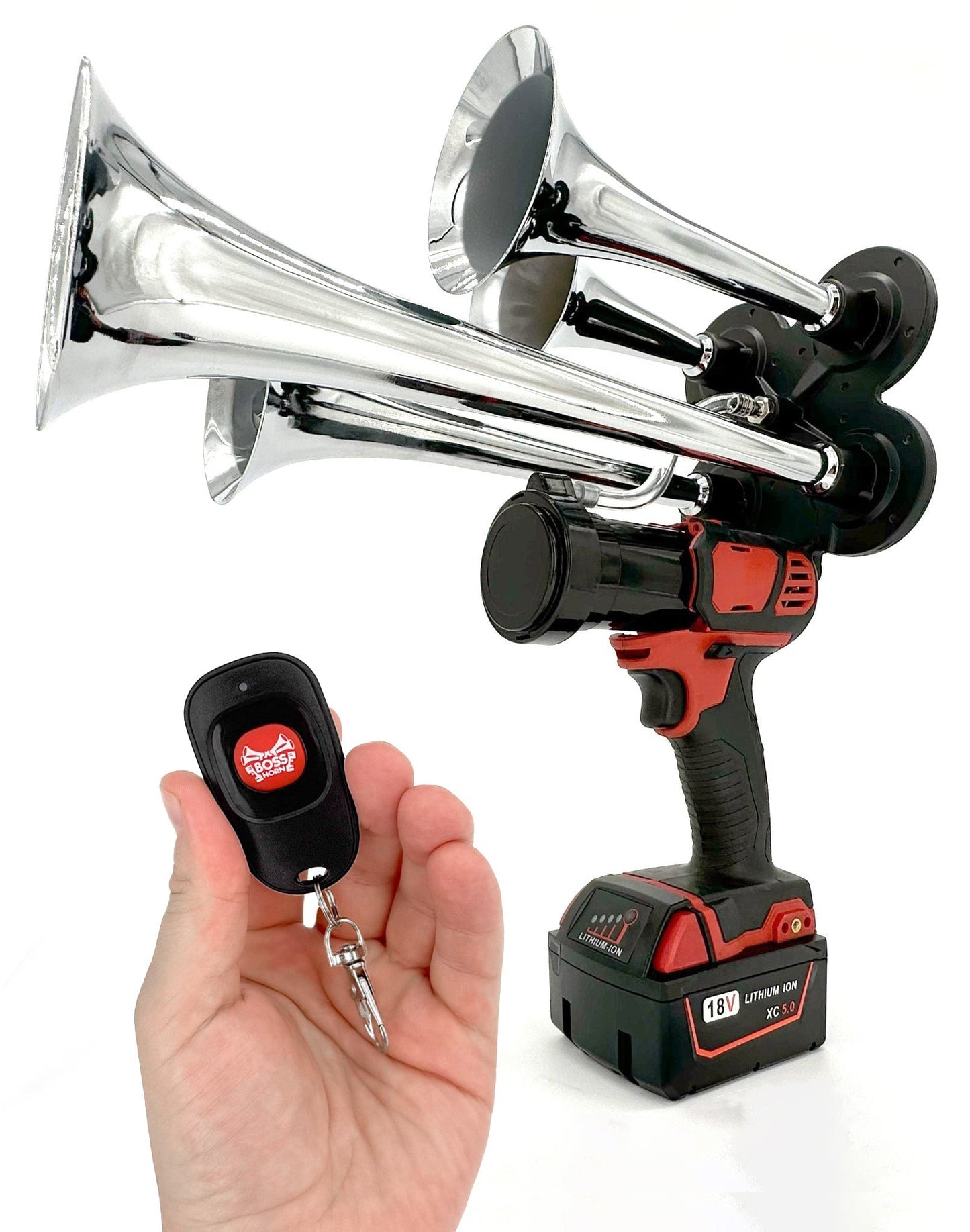 Quad Train Horn for Milwaukee® 18V Tools