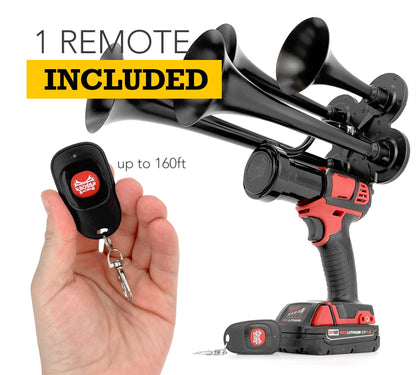 Portable Quad Train Horn — Milwaukee® 18V Battery