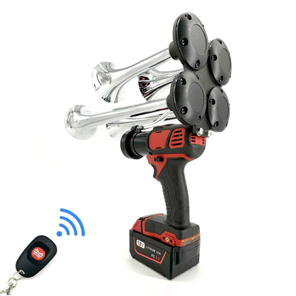 Quad Train Horn (Milwaukee® 18V Battery)
