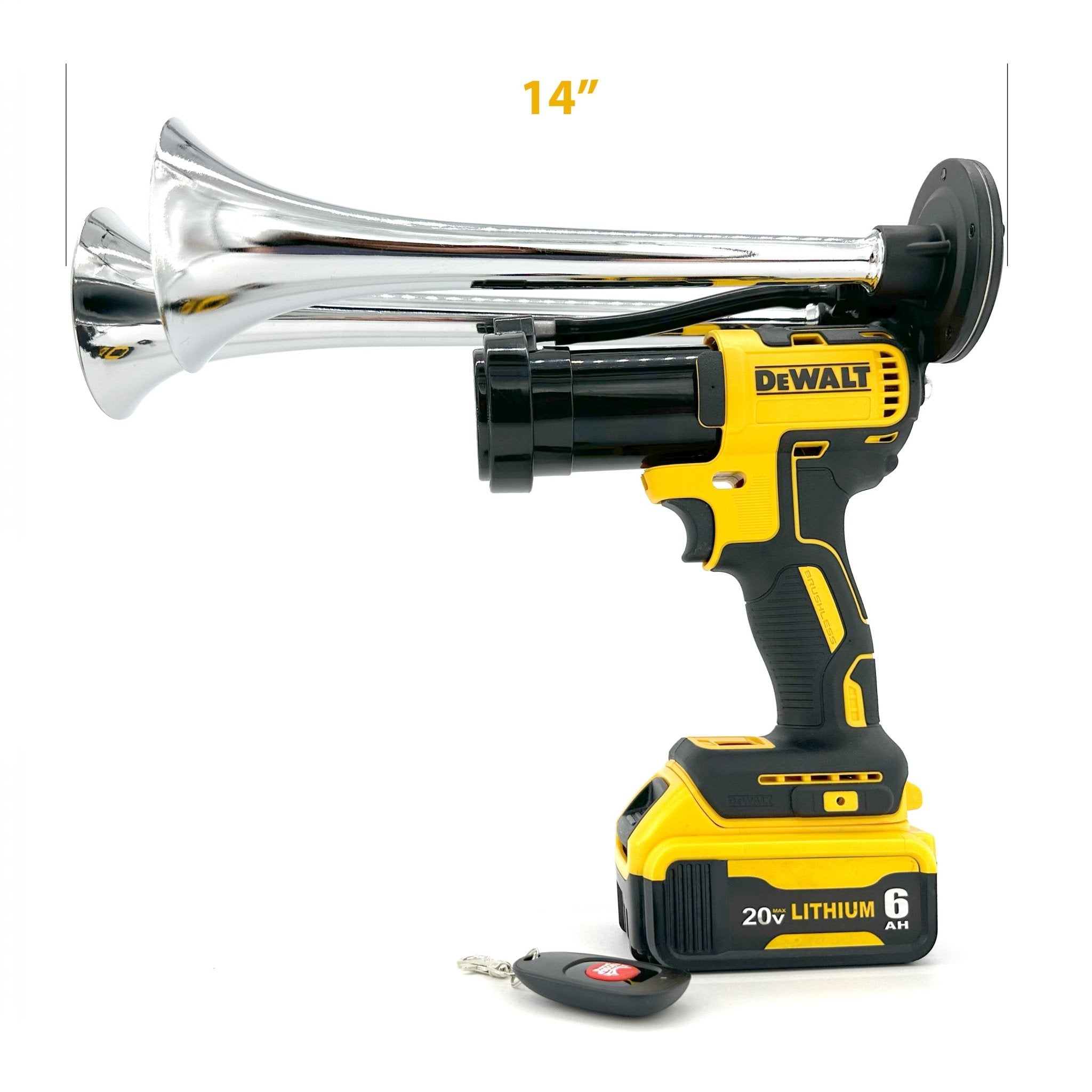 Dewalt Train Horn Gun Dual Trumpets